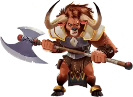 Card illustration for Minotaur