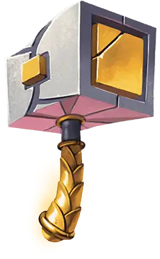 Card illustration for The Blacksmith's Hammer