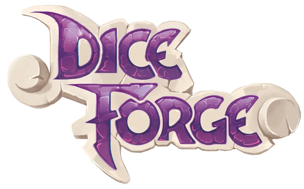 Dice Forge logo.